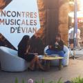 Emilie couturier jean frederic neuburger terres musicales rencontres musicales d evian